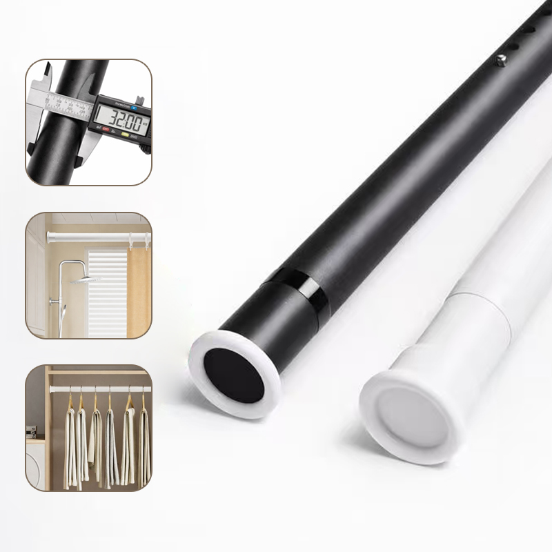 린보 다용도 길이조절 초강력 스프링 압축봉 32mm 튼튼한 스텐커튼봉 옷걸이봉 17,650원