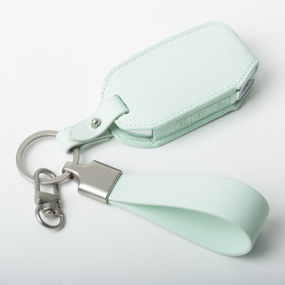 (무료각인)기아 호환 4버튼 더뉴레이 차키케이스 가죽 키케이스 키커버 차량용품 키홀더, 기아D-1, 민트 27,800원