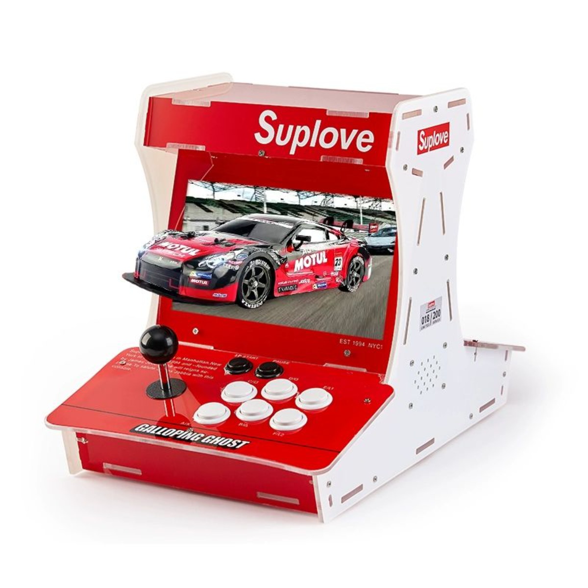 가정용 레트로 게임기 2인 옛날게임 고전 아케이드 레드 283,000원