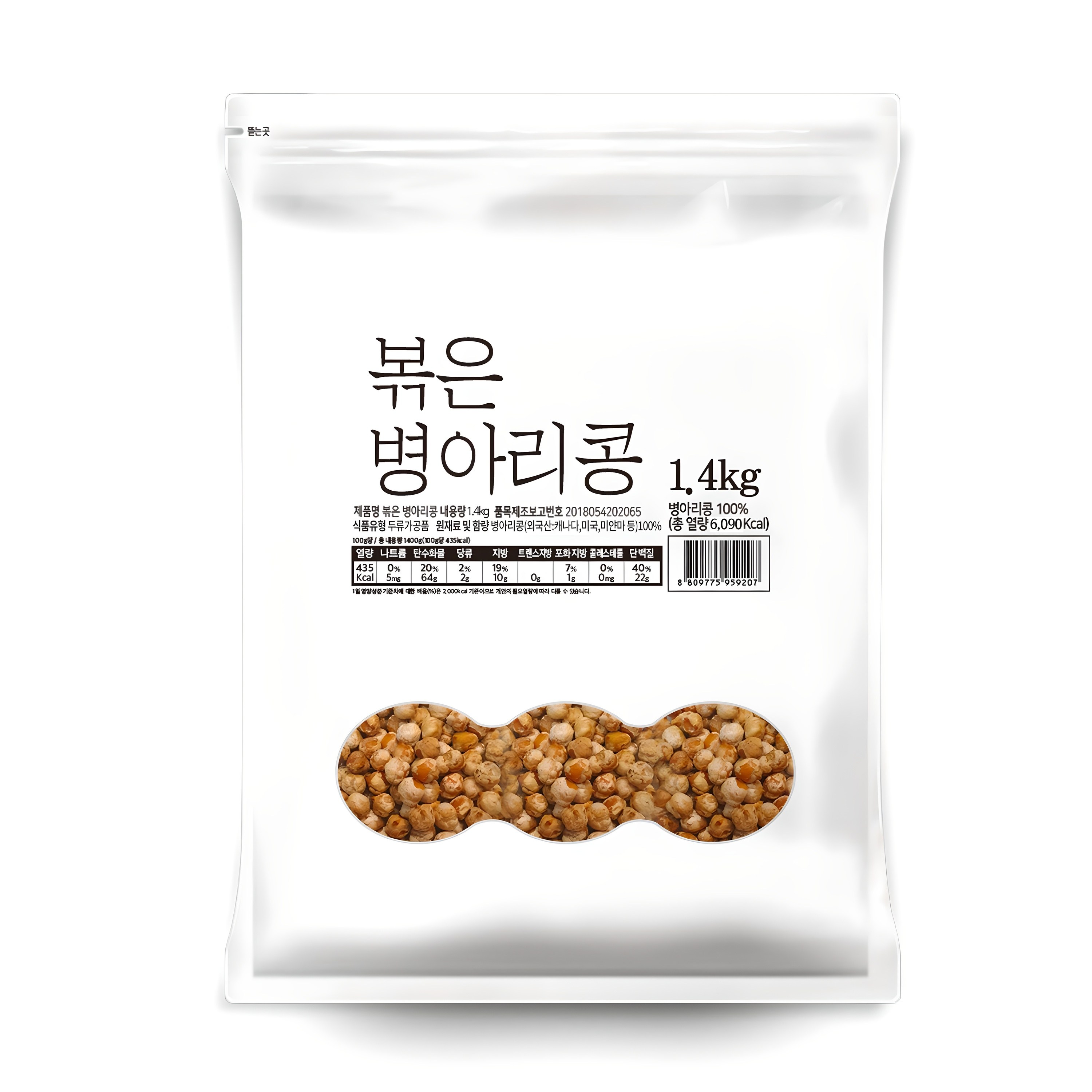대구농산 볶은 병아리콩 봉, 1.4kg, 1개 9,980원