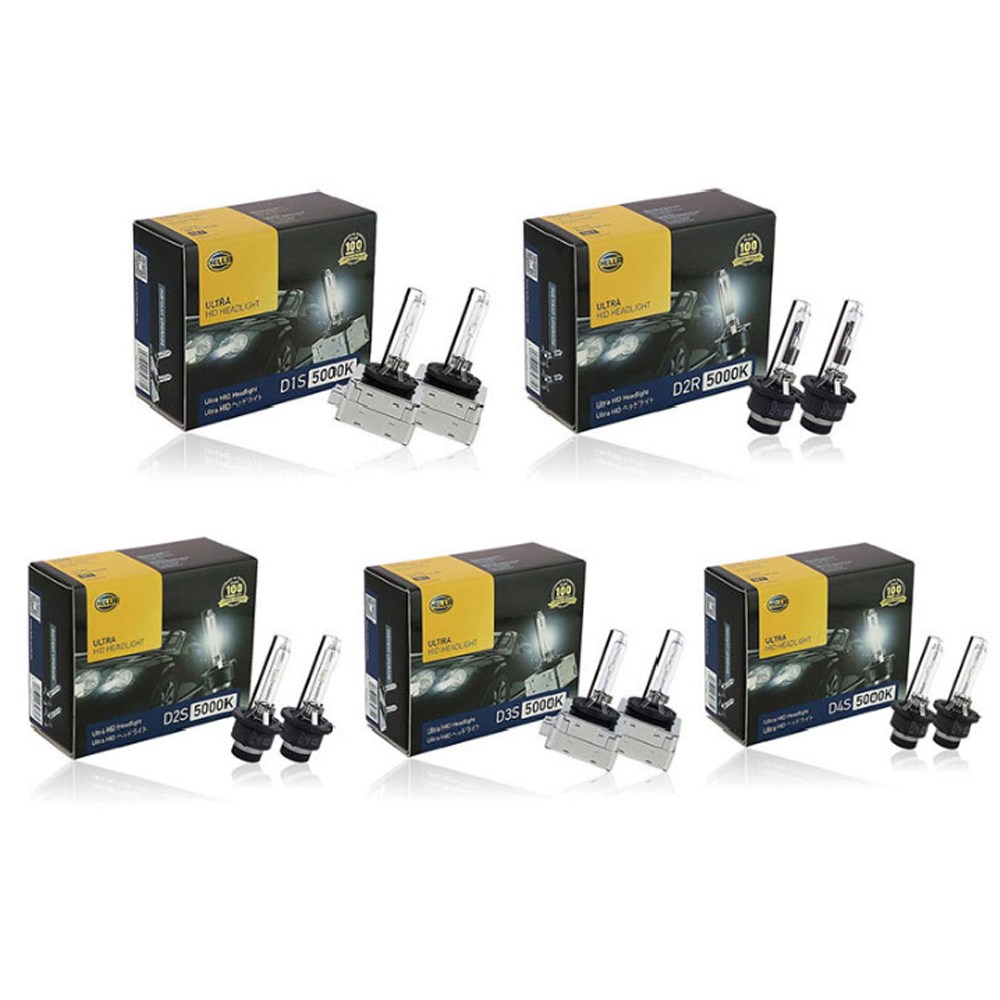 GTG 헬라 HID 헤드라이트 전조등 D1S D2S D2R D3S D4S 전구 벌브 2개 5000K 214,000원