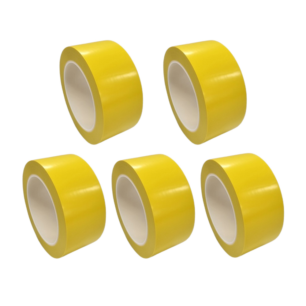 프로테이프 라인테이프 48mm*30M 노랑 5개, 바닥라인테이프 PVC 안전 경계 주차표시 구획 동선 사선, 5개 14,250원