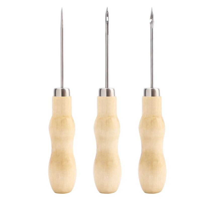 마다꾸미 입문용 가죽 공예 도구 바늘 3종 세트, 1세트 5,390원
