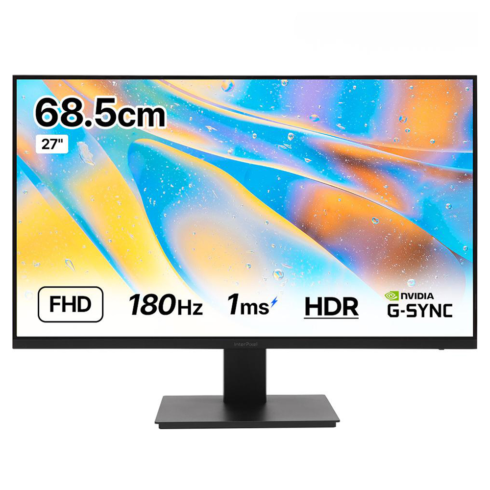 인터픽셀 FHD 180Hz 게이밍 무결점 모니터, 68.5cm, IP2744(무결점) 179,000원