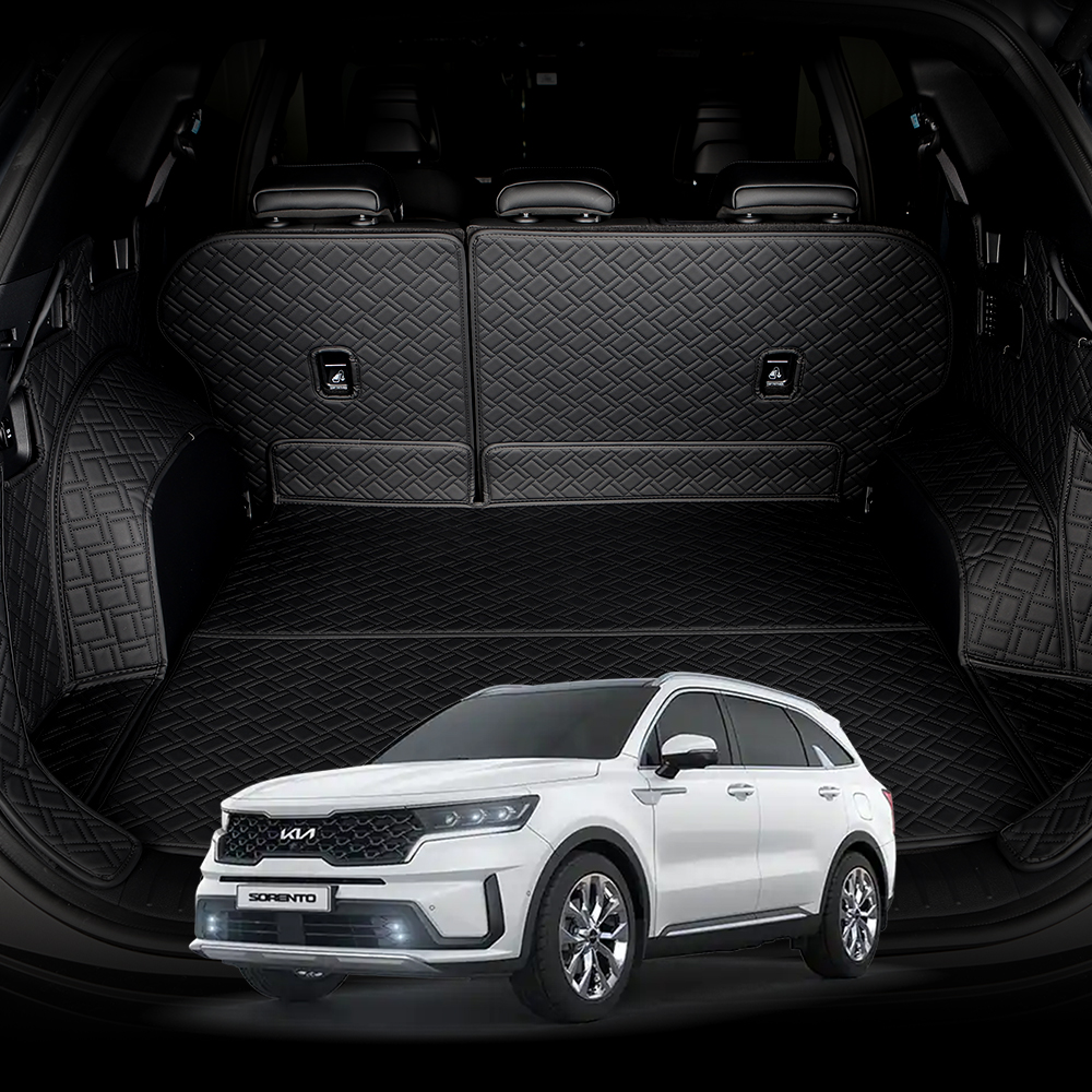 디테일링 우븐블럭 풀커버 트렁크매트 + 킥매트 + 가죽보호제 세트 138,000원