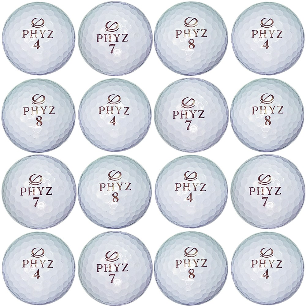 투어스테이지 뉴 파이즈 PHYZ 4피스 B+급 로스트볼 16개, 1세트, 화이트, 16개입 14,300원