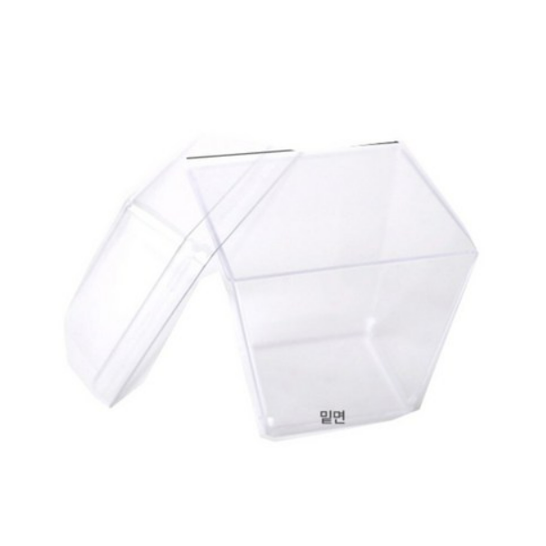 투명사각 디저트컵 65 x 40 x 60 mm, 10개입, 2개 11,900원