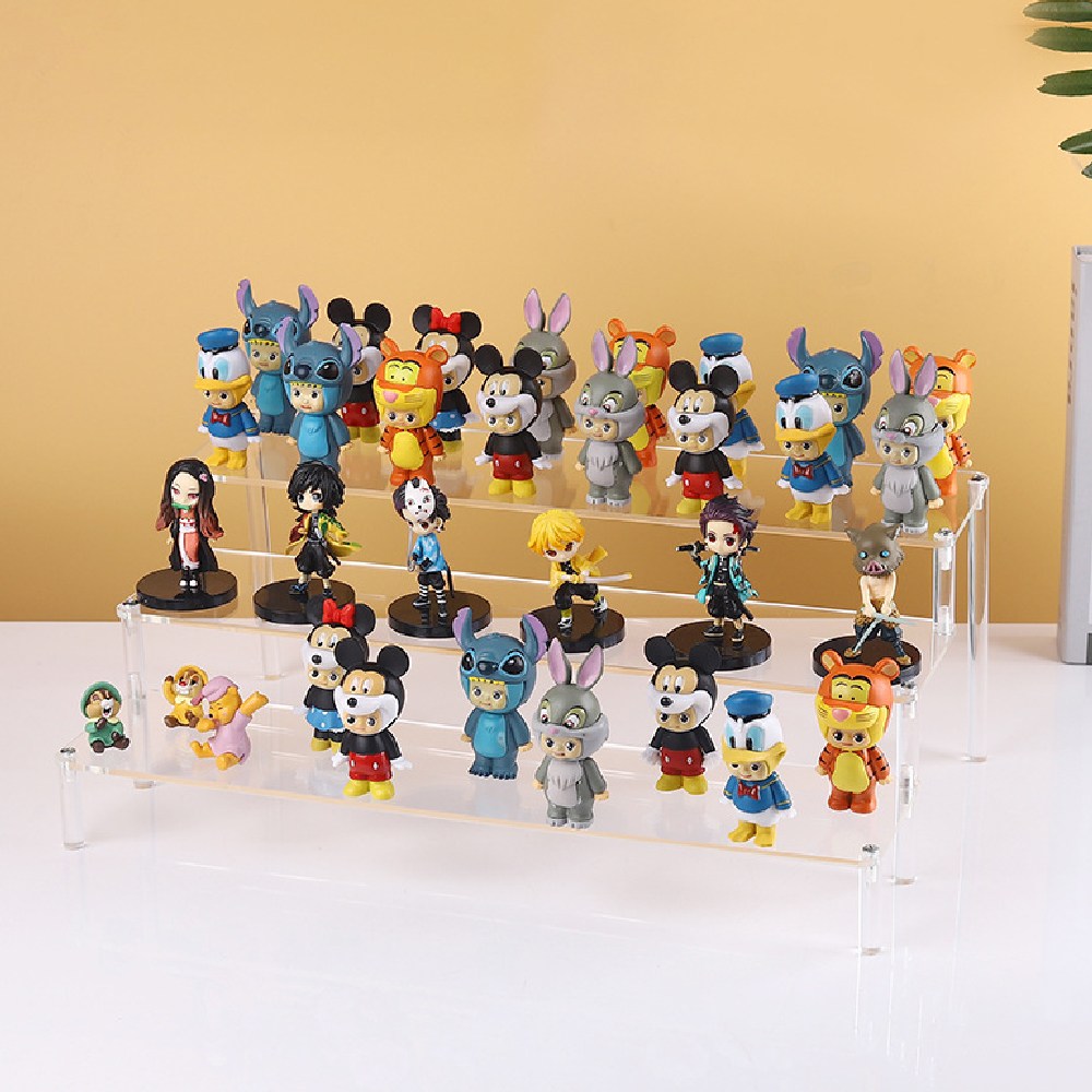 안심가 투명 계단형 아크릴 상품 진열대 3단 13,380원