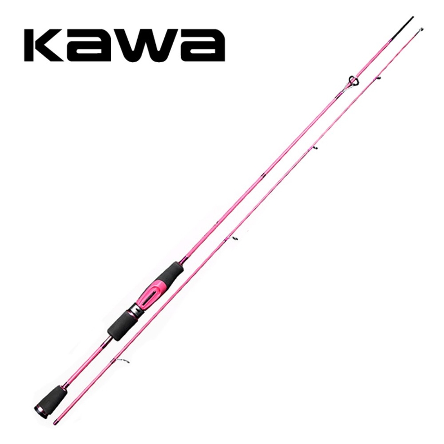 KAWA 핑크 헬로키티 2절 배스 민물 루어 스피닝 로드 낚시대 UL대 스피닝 릴 세트 76,200원