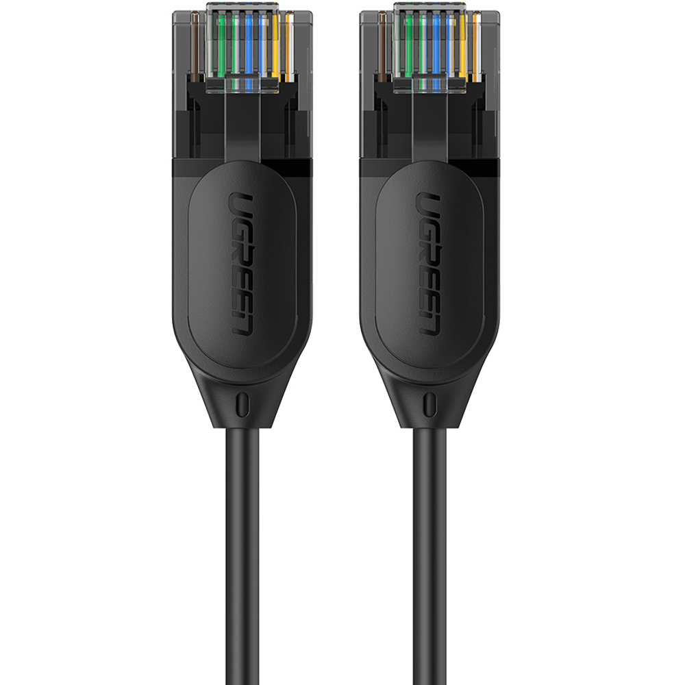 유그린 울트라 슬림 CAT6A 기가 랜선 랜케이블 0.5m, 블랙, 2개, 0.5m 8,900원