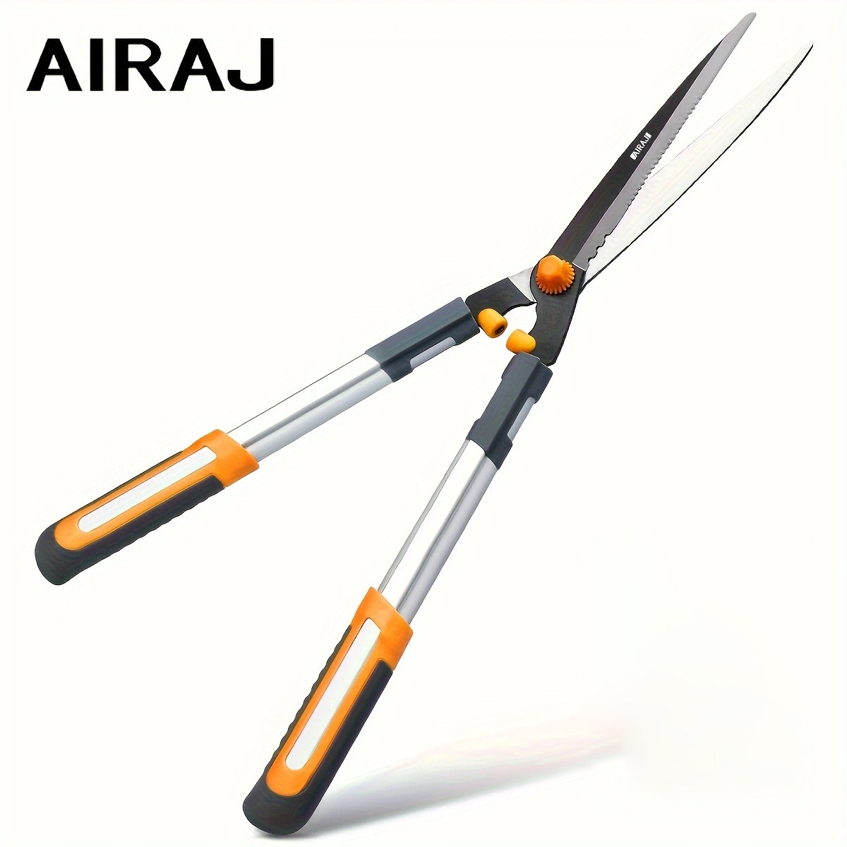 AIRAJ 가지치기 가위 날카롭고 튼튼한 칼날로 부드러운 절단이 가능하며 오래도록 원활하게 사용할 수 있어 시간과 힘을 절약해 주는 다양한 가지 다듬기에 적합한 원예 작업 툴, 1개 21,800원
