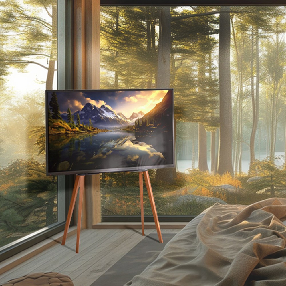 이젤리 TV스탠드 벽면밀착형 인테리어 이젤형 티비거치대 65인치 75인치 96,700원