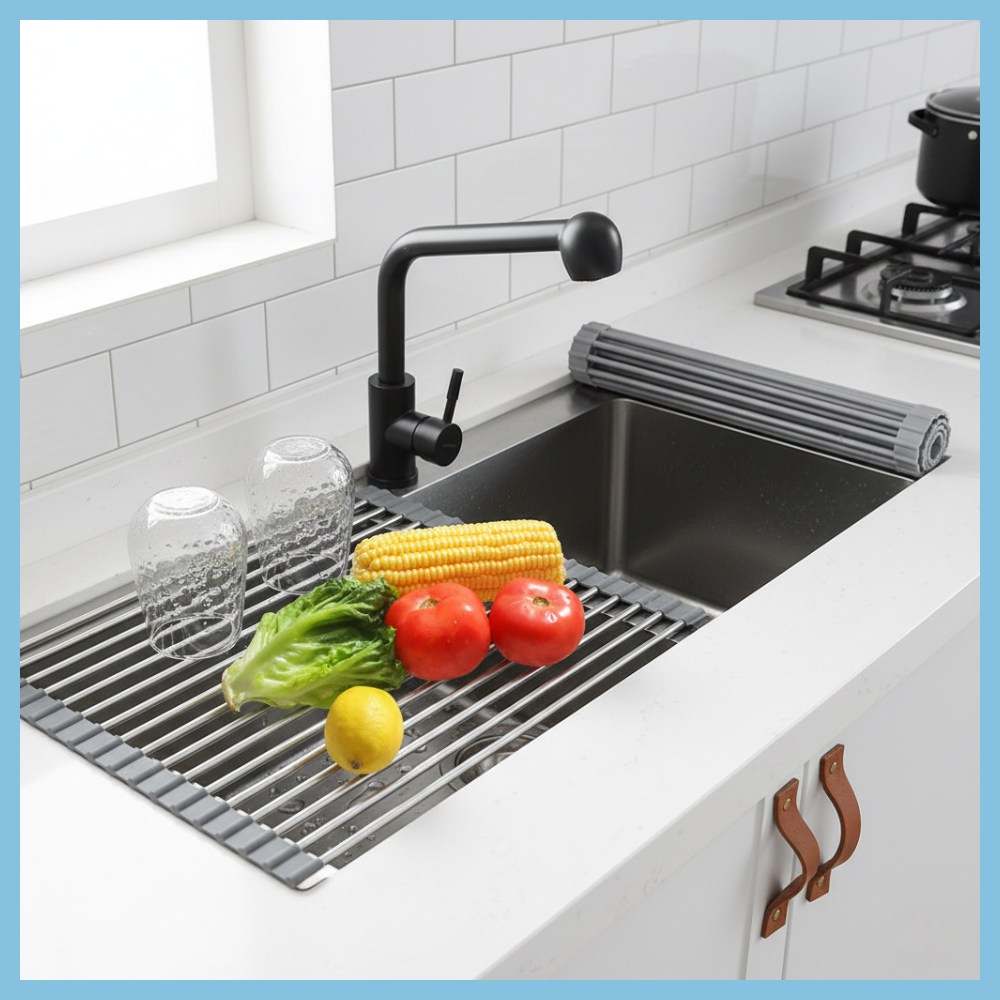 지크호 설거지 건조대 롤매트 싱크대 22,900원