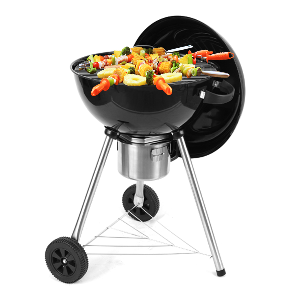 꾸버스 애플57 럭셔리 바베큐그릴 펜션 야외 숯불 훈제 직화 원형 캠핑그릴, 1개 189,000원