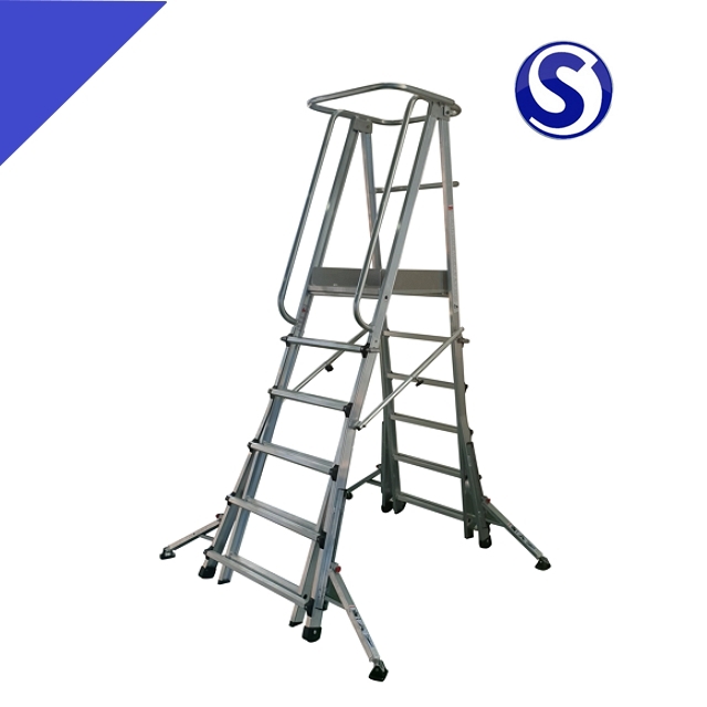 S마크 말비계형 안전발판 산업용 사다리 SYSF 1,137,400원