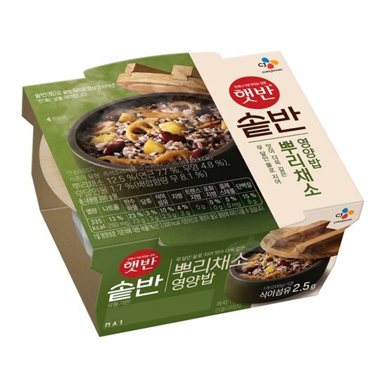 햇반 솥반 뿌리채소영양밥, 200g, 12개 26,580원