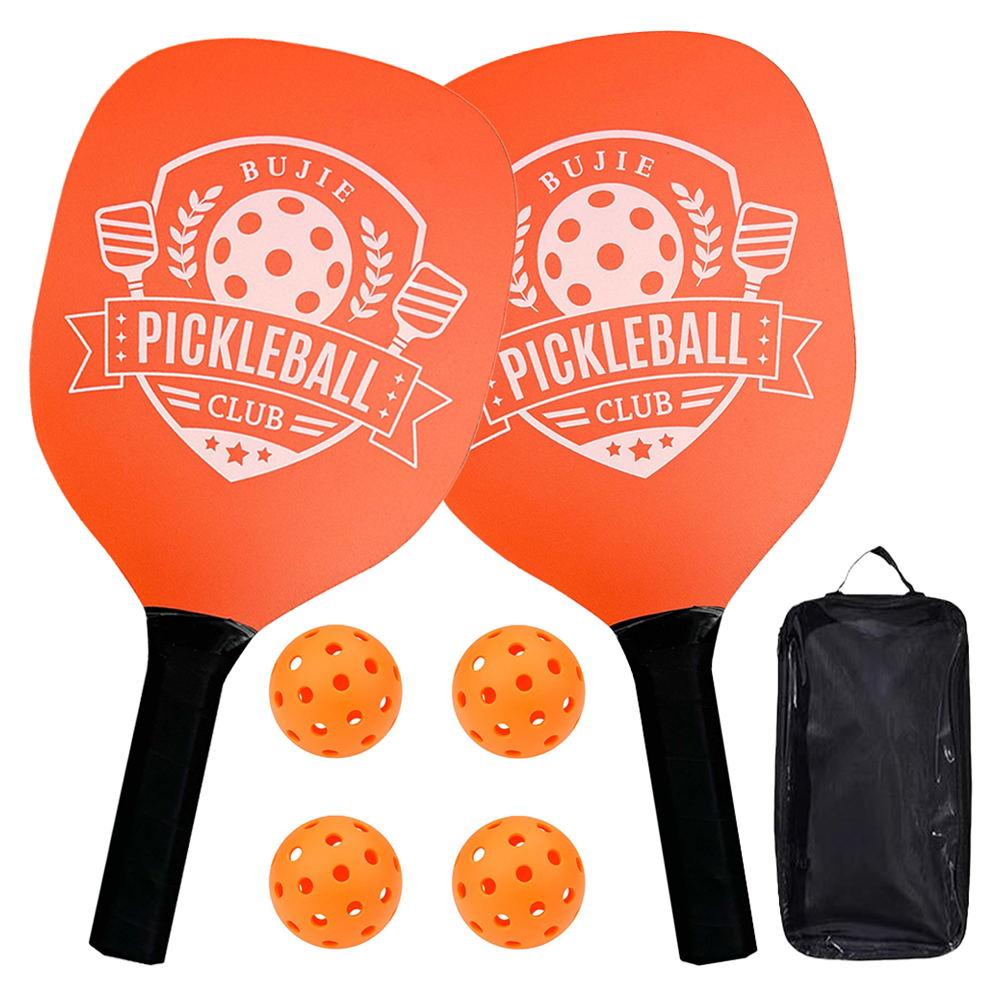 시토닉 입문용 피클볼 라켓 2p + 공 4p + 가방 세트, 오렌지, 1세트 33,080원