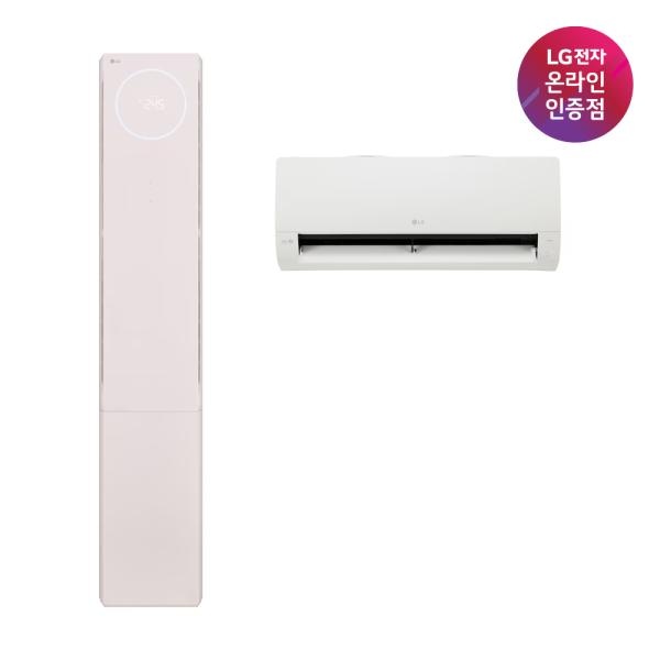 (LG전자) WHISEN(휘센) 오브제컬렉션 뷰II 에어컨 2in1 (1시리즈) (FQ17FU1BC2/실외기포함/전국기본설치포함) 2,212,270원