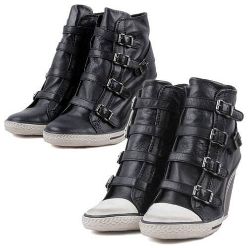 [국내백화점] 아쉬 ASH 여성 웨지힐 텔마 가죽 키높이 패션 구두 신발 392,470원