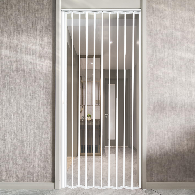 라온 벽면 무타공 투명 자바라 커튼 홀딩도어 방풍 바람막이 접이식 문 칸막이 주름문 중문 한겹 90,000원