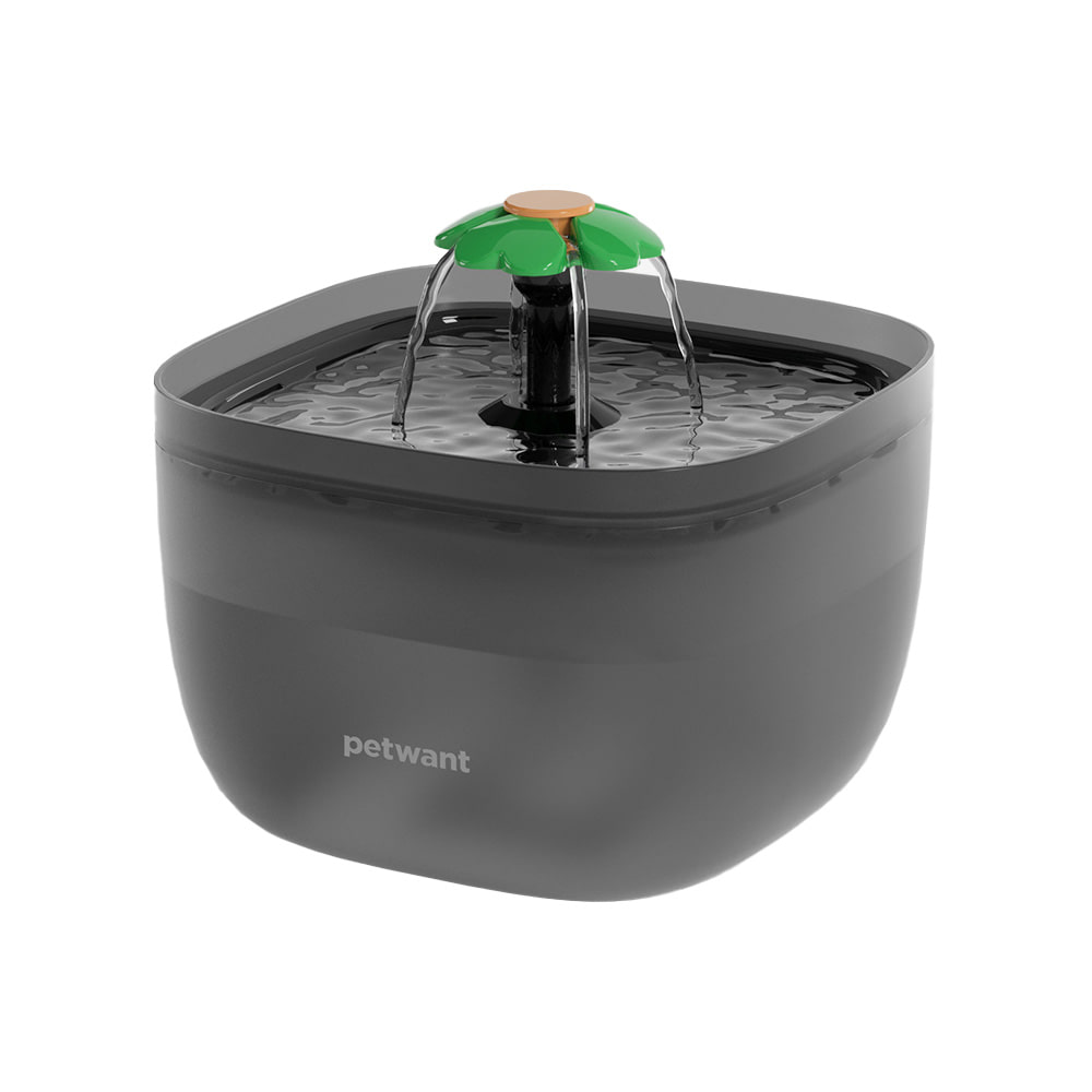 강아지 고양이 정수기 자동급수기 2L 꽃 분수 데이지 크리스탈 급수기 35,100원