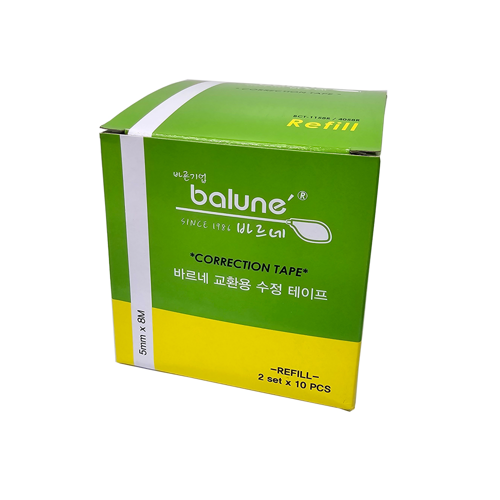바르네)수정테이프 리필 (BCT-1158R/2입) 10개 23,820원
