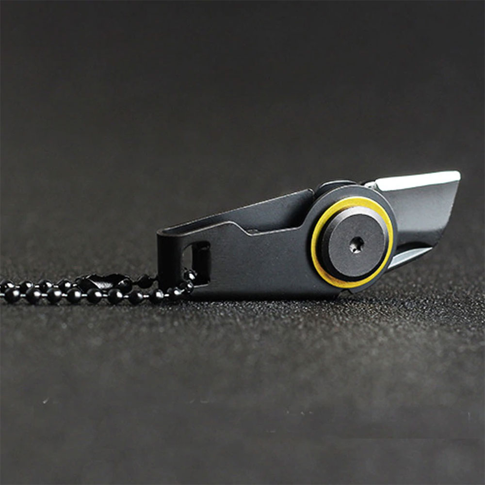 와이지알씨 휴대용 접이식 나이프 열쇠고리 키링 캠핑 서바이벌 등산 언박싱 칼 7,630원