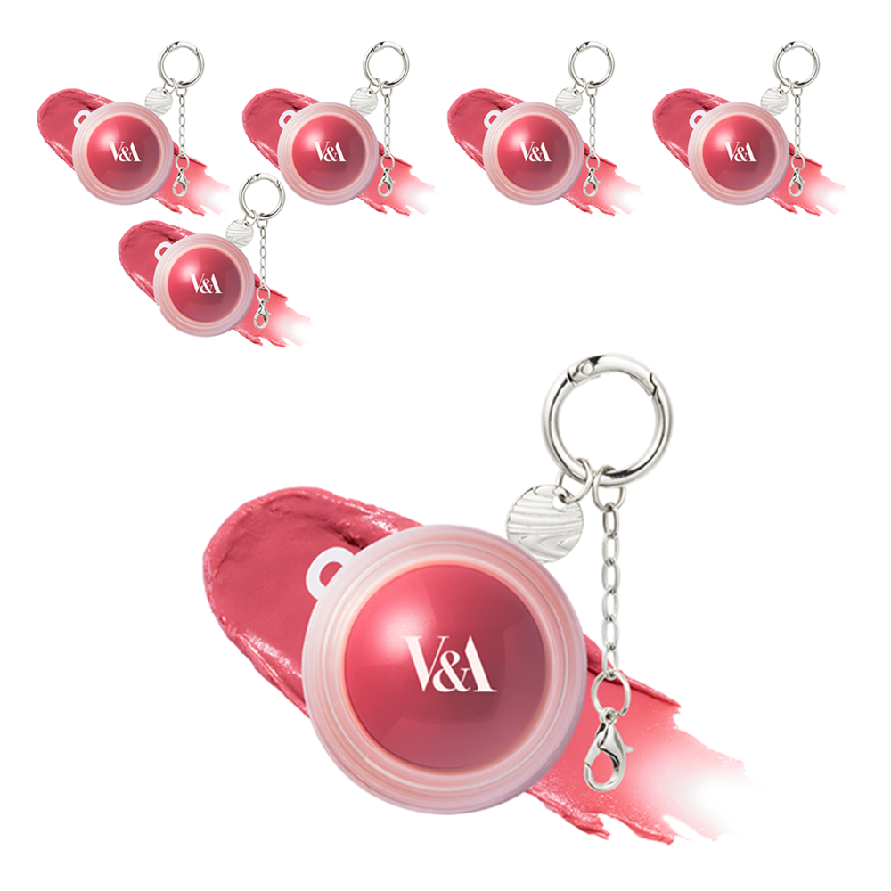 브이앤에이뷰티 무드 글로우팟 블러셔 키링 6g, 02 로지 위스퍼, 6개 71,400원