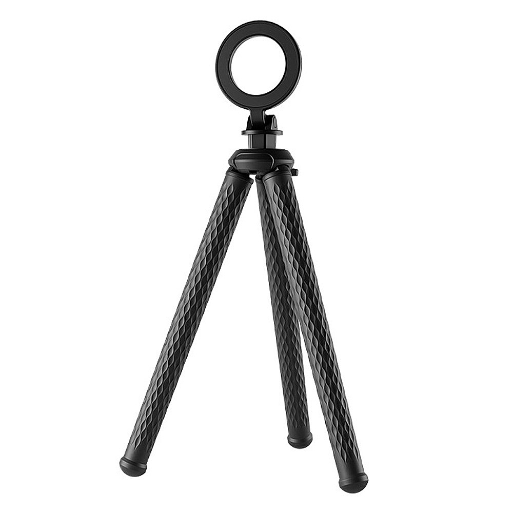 스페이스쉴드 휴대폰 액션캠 호환 맥세이프 플렉시블 마그네틱 고릴라 거치대 삼각대 블랙, 단일상품, 1개 50,400원