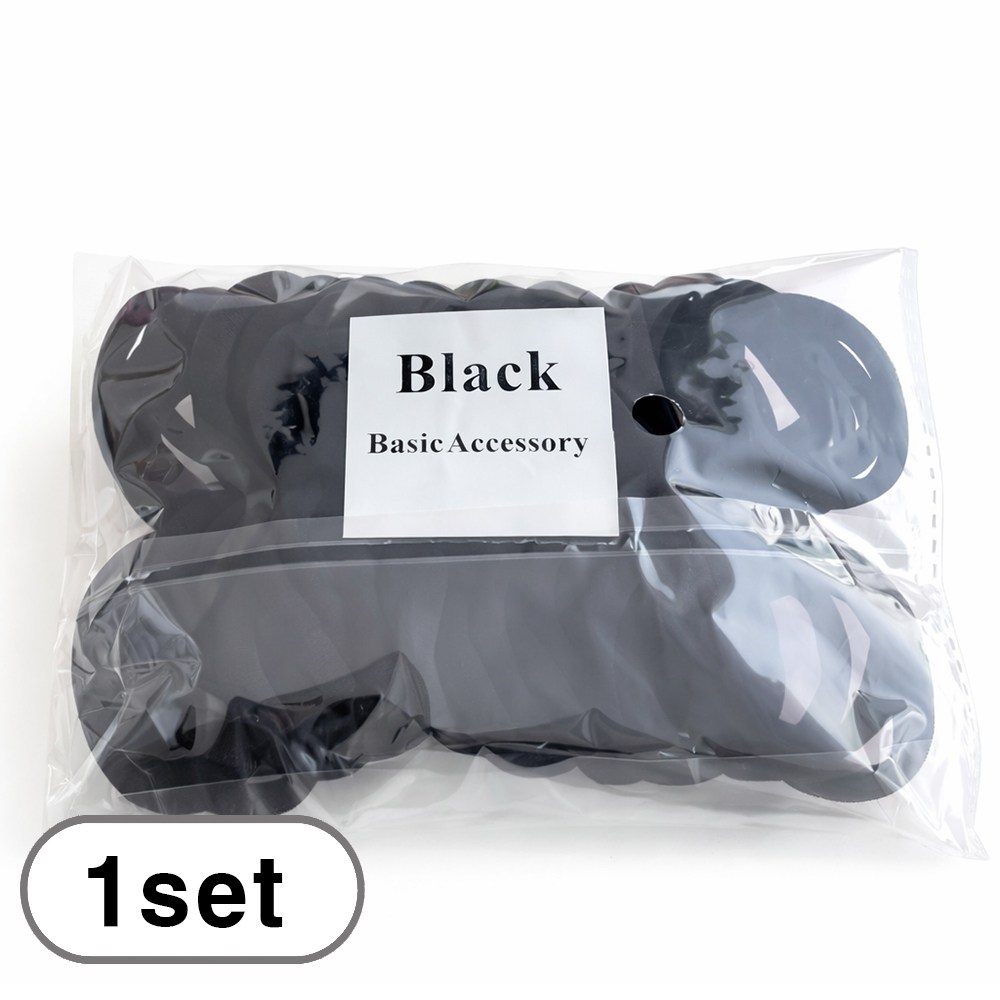 차쿠 300개 대용량 머리끈 블랙 짱짱한 헤어끈 고탄력 머리 고무줄 17,800원