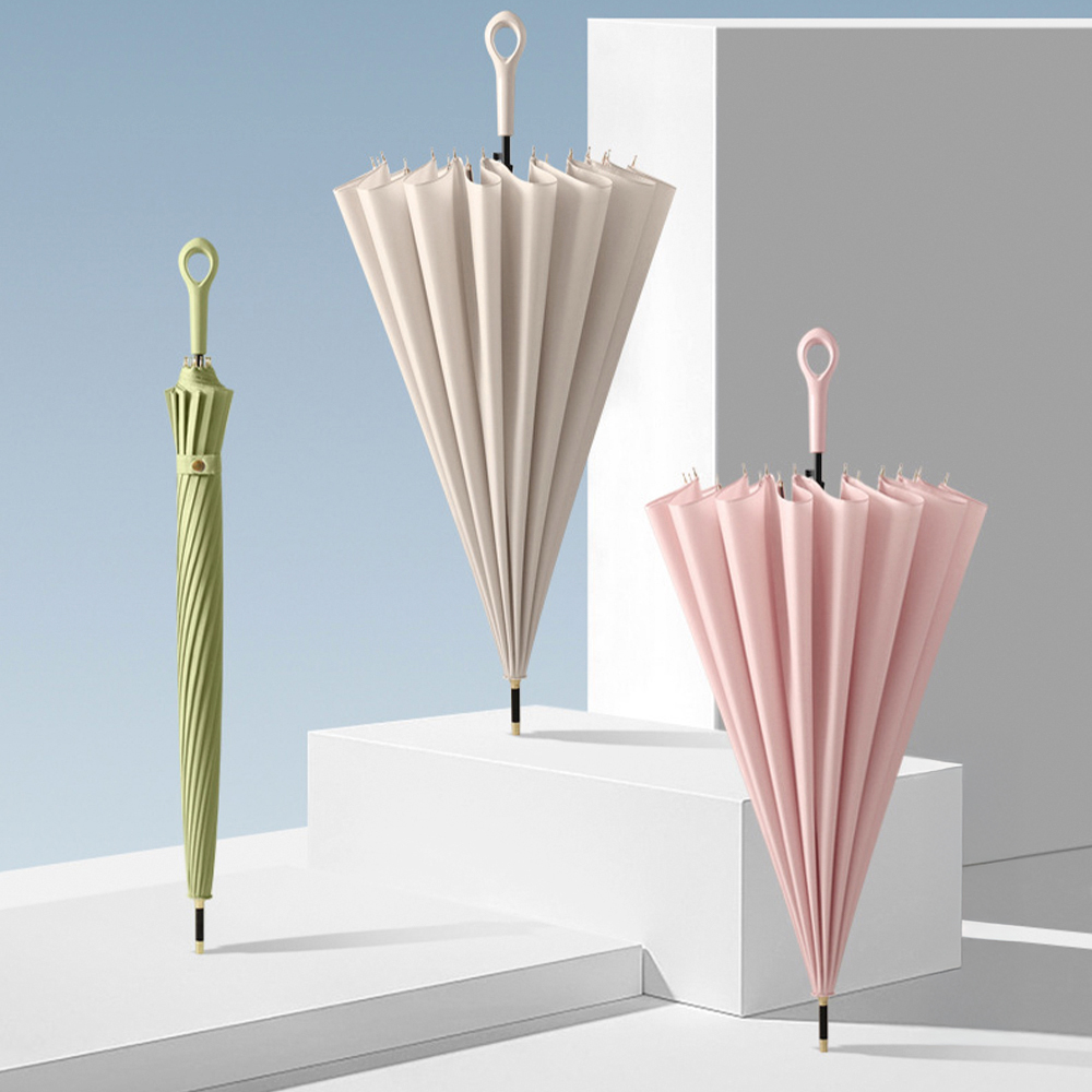 튼튼한 자동 장우산 고급 방풍 컬러우산 6,900원