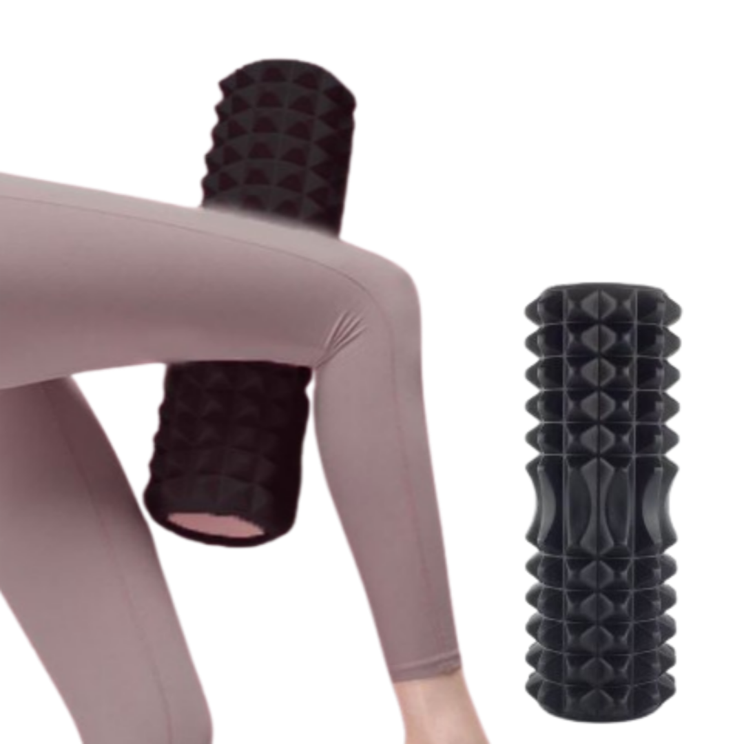 사비나 피트니스 EVA 돌기형 지압 요가 폼롤러, 블랙, 1개 7,000원