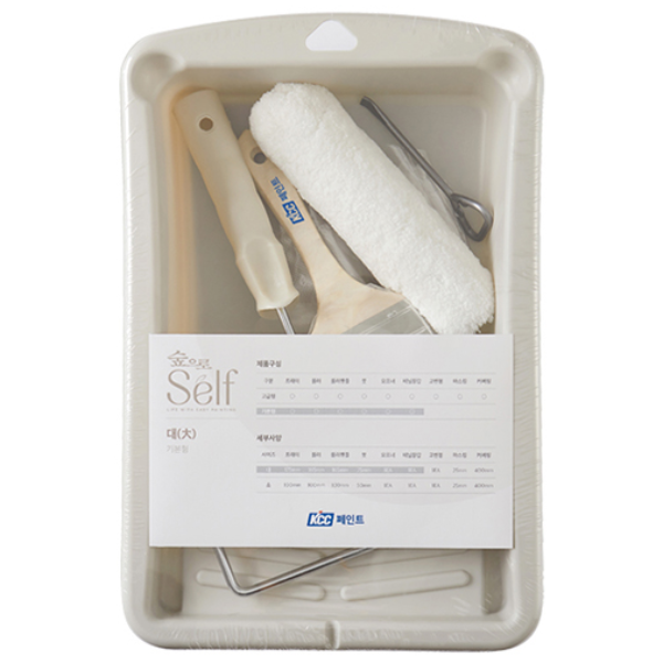 [케이씨씨 KCC 숲으로셀프 페인트도구세트] 11,500원