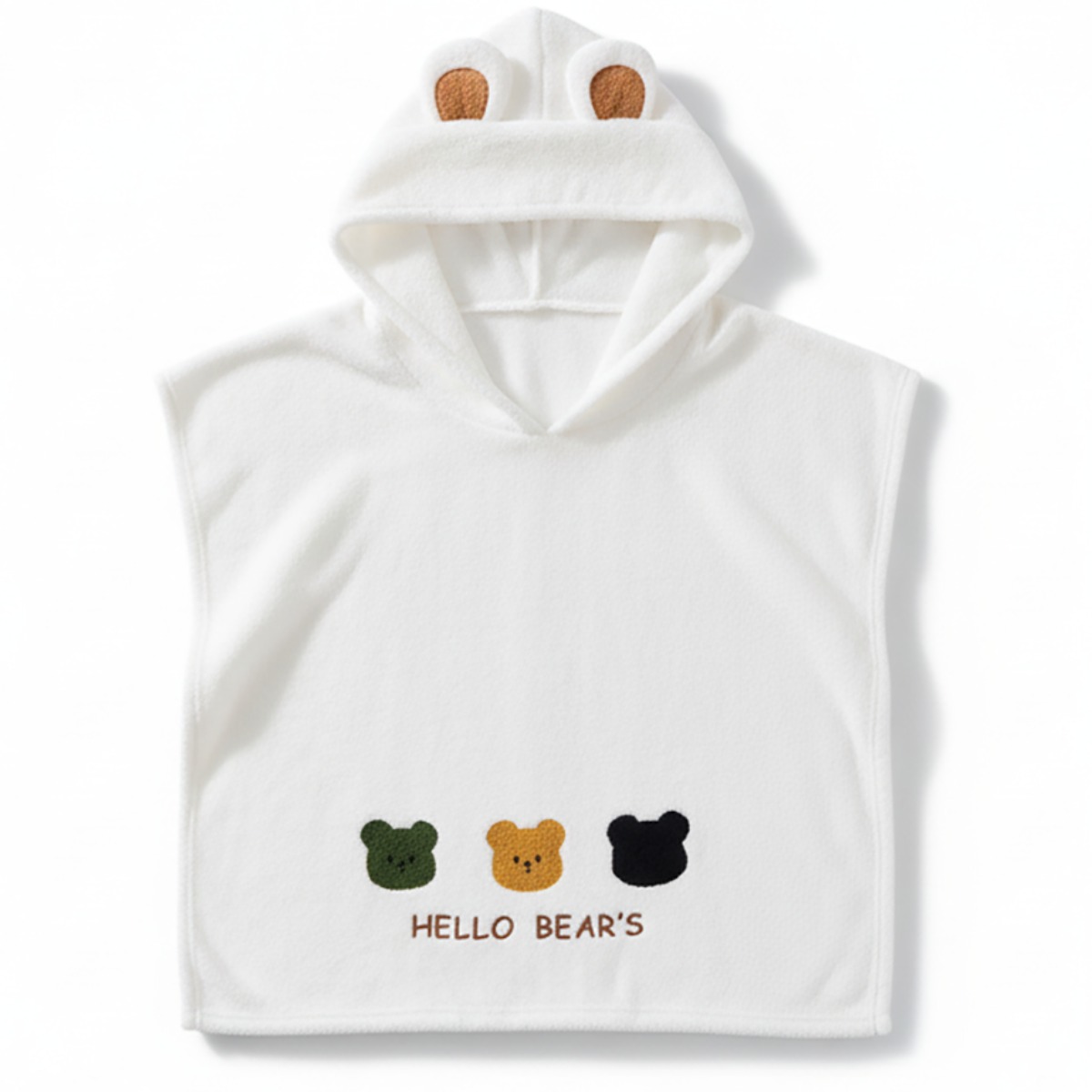 애니멀 아기샤워가운 비치타올 목욕가운 후드 어린이 키즈 물놀이 수영, 1개, 곰 18,800원