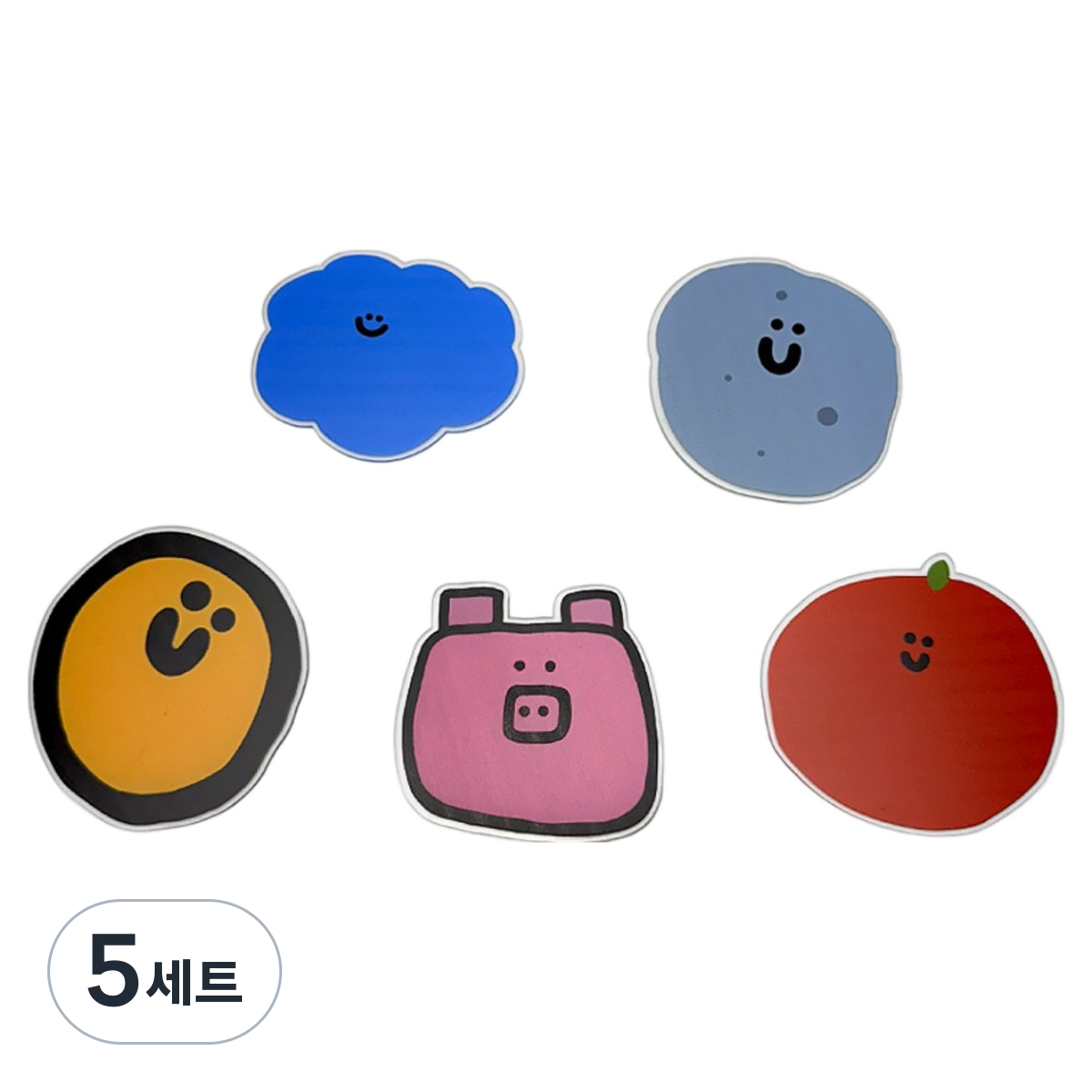 TGL 캐릭터 아크릴 티코스터 5P, 5세트, 멀티 34,100원