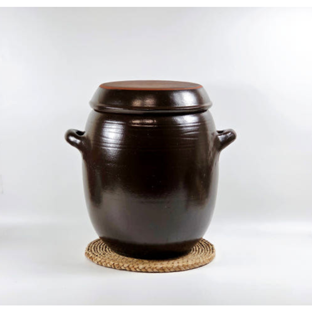 백년옹기 전통옹기 무공해 쌀항아리 수제둥근 쌀독 10kg, 20kg 60,000원