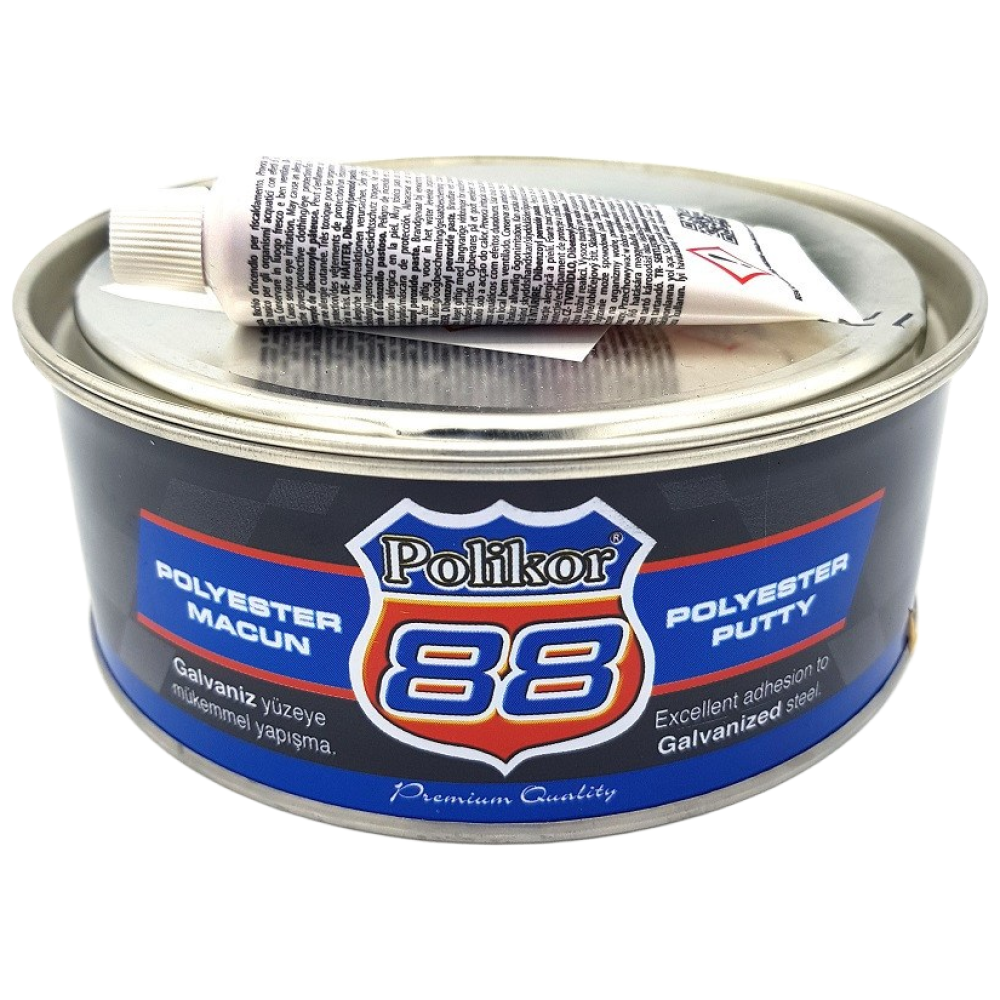 폴리코 88 판금퍼티 1kg LS 아연퍼티 경화제포함 15,500원