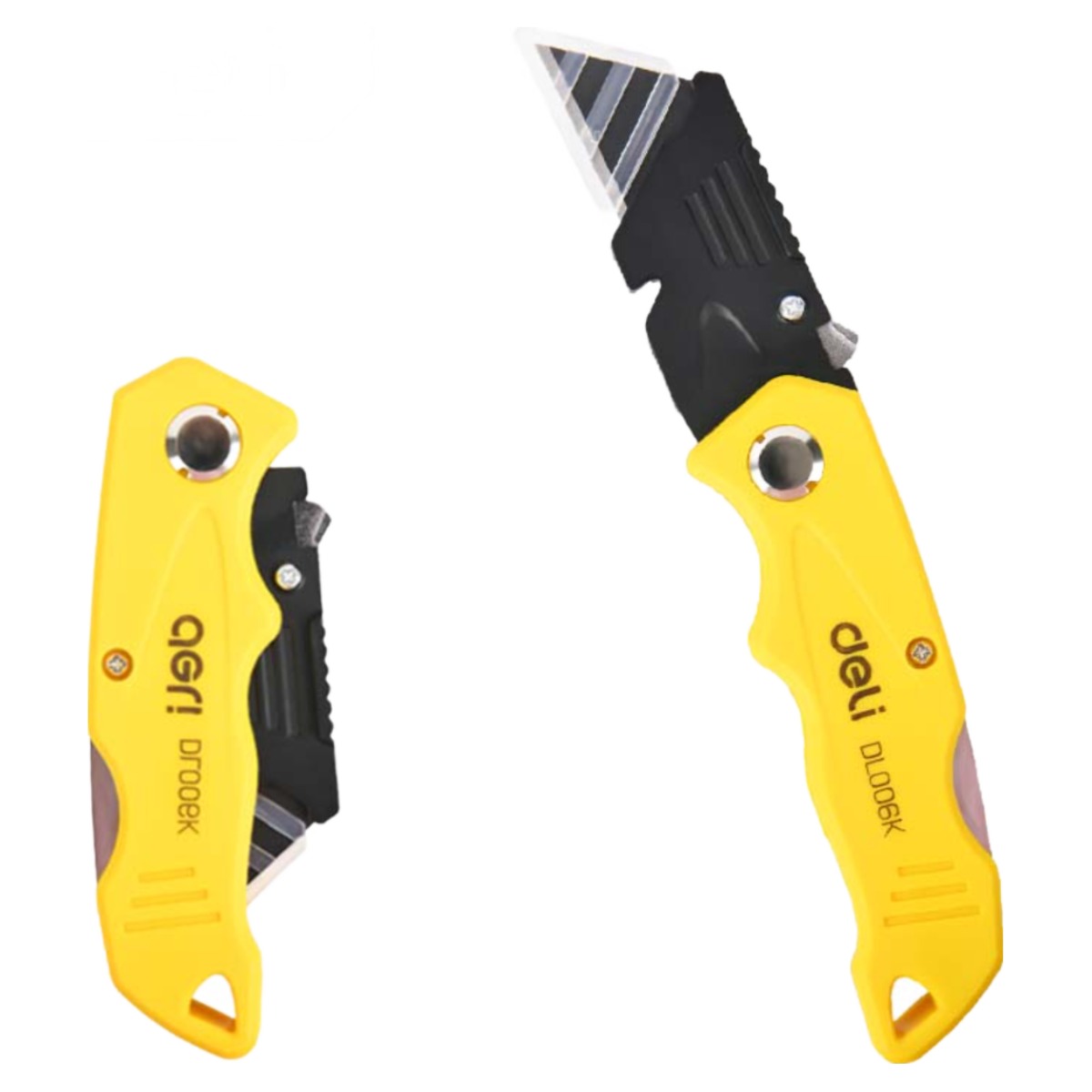 델리툴즈 플라스틱 유틸리티 나이프 가벼운 작업용 커터칼 (EDL006K), 1개 7,300원