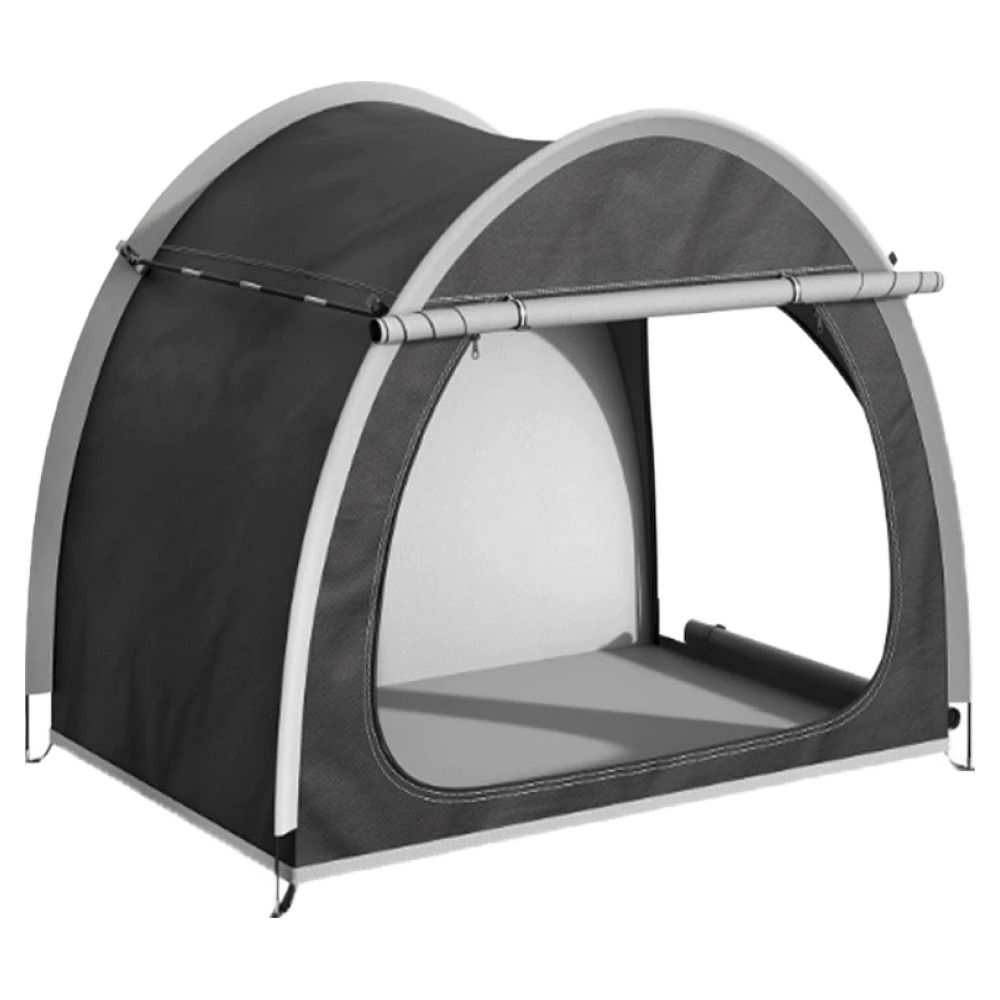 비와 눈을 막는 자전거 천막 대공간 접이식 오토바이 창고 휴대용 자전거 동계텐트, 블랙 80,000원