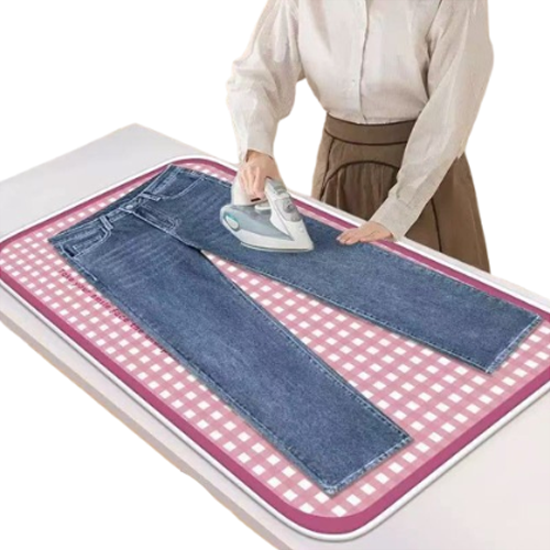 KODACHIEF 접이식 미끄럼방지 다리미판, 체크 핑크 20,100원