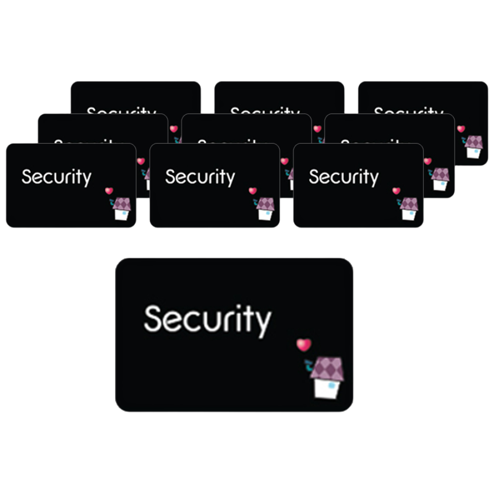 도어락 출입 태그 직접등록 RFID 스티커 메탈 태그, 10개, 스티커 메탈 태그B 10개 (No.100T) 13,600원