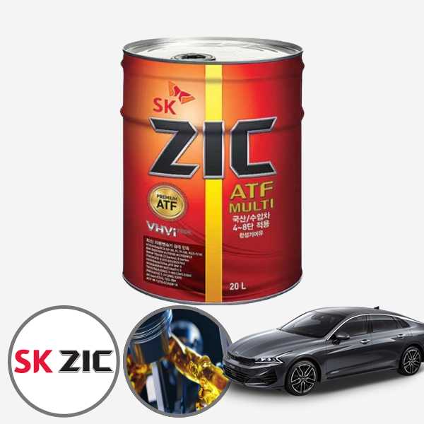 기아 K5(DL2)(20~) 1.6 SK루브리컨츠 지크 ATF 멀티 20L 100% 오토미션오일 82,800원