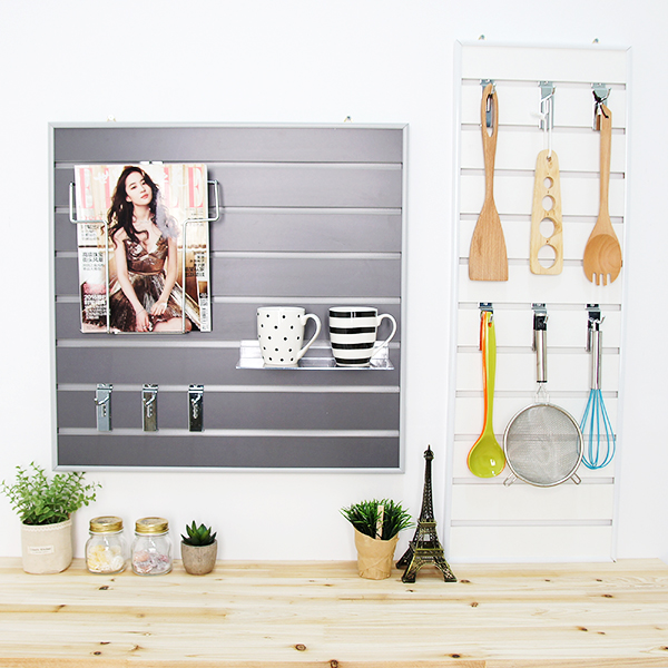 컬러 스페이스월 W300 그레이/인테리어 벽걸이 진열대 월 2,000원