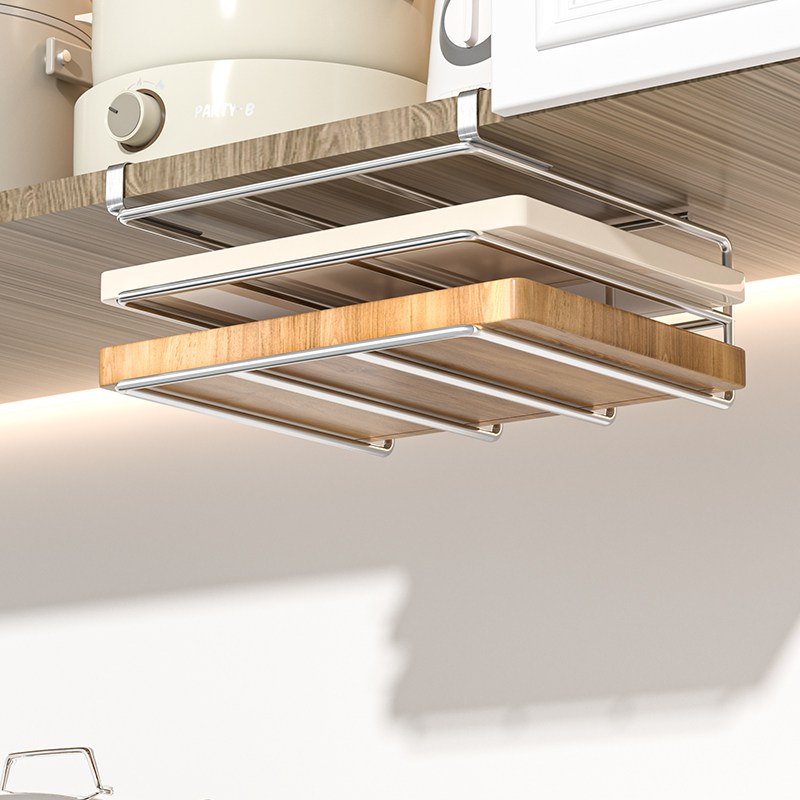 BOKICHI 스테인리스 주방 도마거치대, 1개, 2단도마거치대(실버) 15,700원