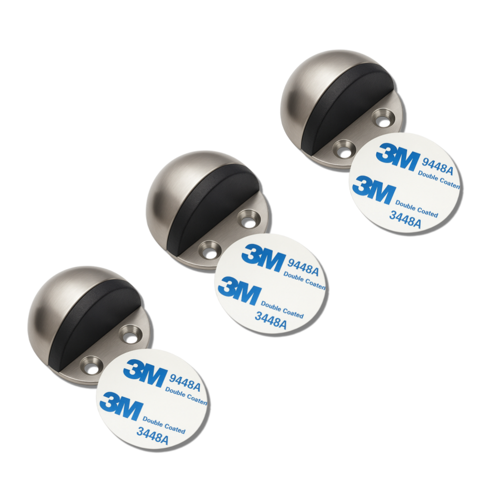 베리버터 강력고정 문 쾅 방지 반달형 바닥 스토퍼, 혼합색상, 3개 10,000원