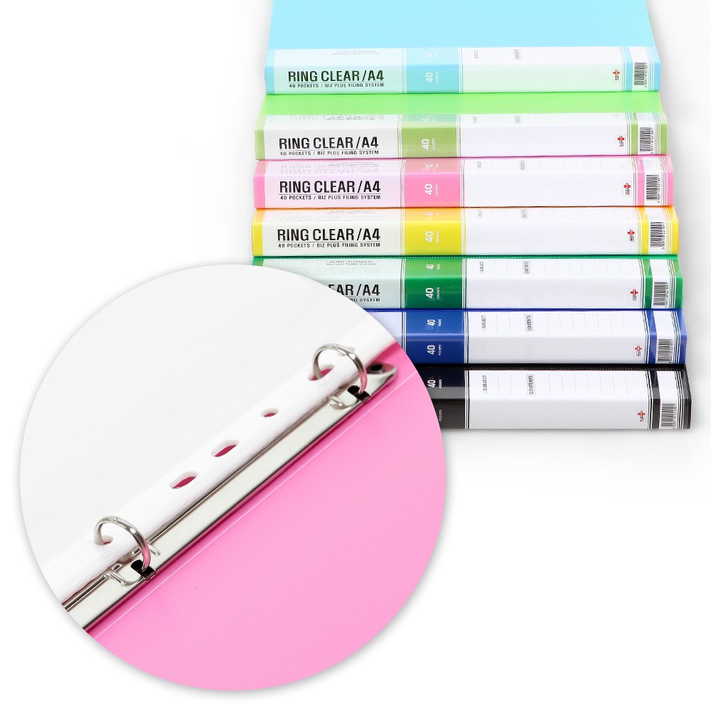 A4 O링 20매, 40매, 60매, 80매 클리어화일, 20매 2,820원