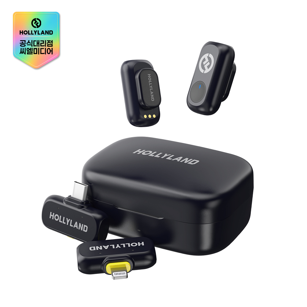 홀리랜드 LARKA1-CB 라크 A1 콤보 스마트폰전용 무선마이크 (블랙) 97,000원