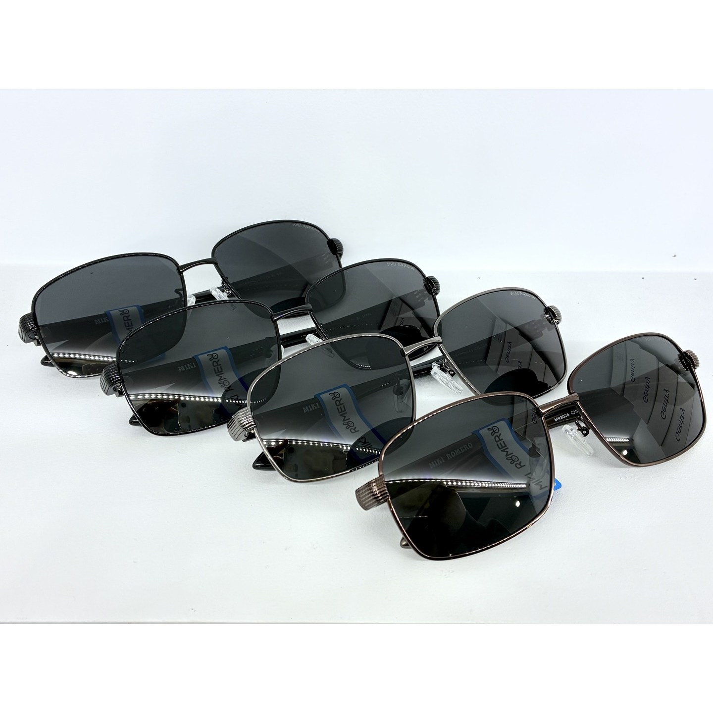 미키로메로 MR 8026 낚시 등산 운전 편광 사각 메탈 보잉 선글라스 92,000원