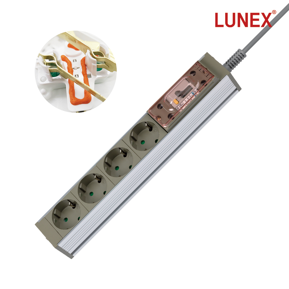 동양-AL-화재예방 20A 누전차단 ELB 4구 고용량 알루미늄 멀티탭 국산 서버탭 화재사고 자동소화 (소비전력 4000w 1.5sq 3c 전선 허브렉 멀티텝 서버랙멀티탭) 111,200원