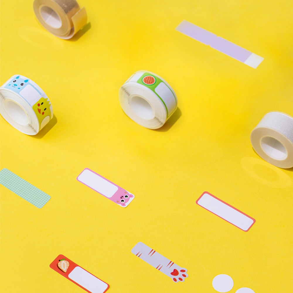 프린텍 미니 라벨프린터 라벨지 모음 8,000원